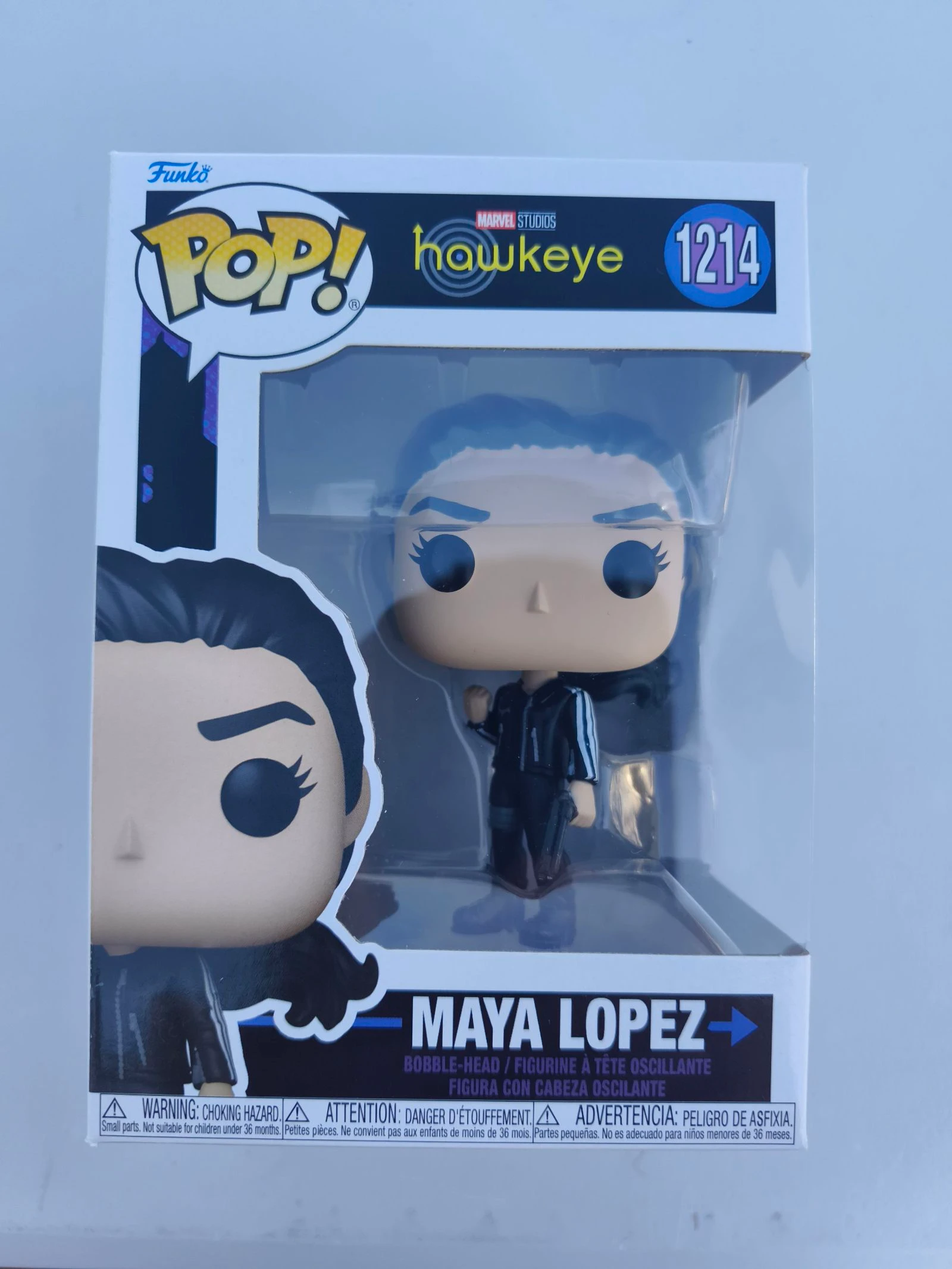 Funko Pop Marvel Hawkeye Maya Lopez (Echo) #1214 – Neuve en boîte – Bobble-Head